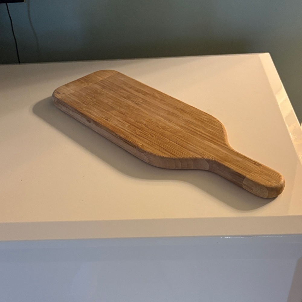 Naural wood cutting board. New condition